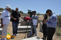 من أرشيف يافا 48 - مؤتمر صحفي بعد اكتشاف مقابر جماعية في مقبرة الكازاخانة عام 2013 